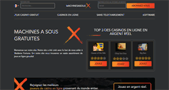 Desktop Screenshot of machinesasousx.com